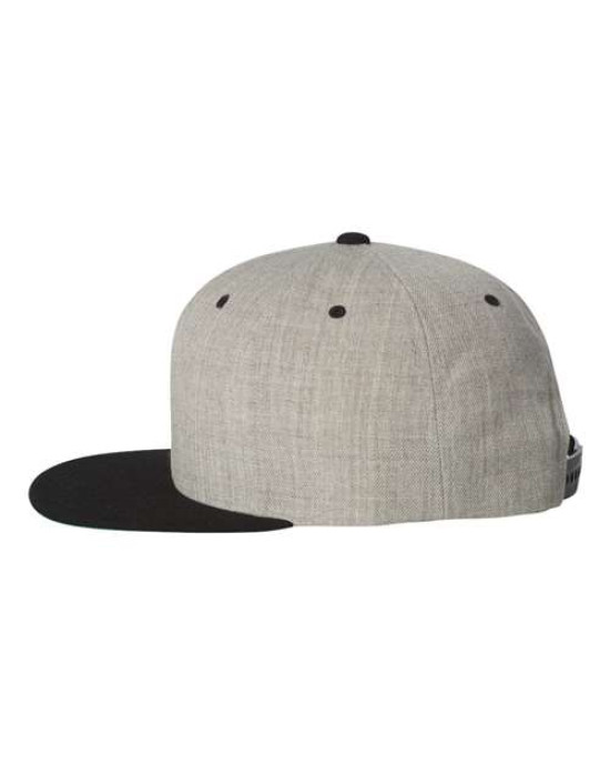 Premium Flat Bill Snapback Cap