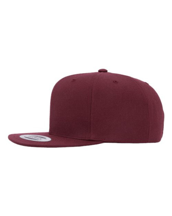 Premium Flat Bill Snapback Cap
