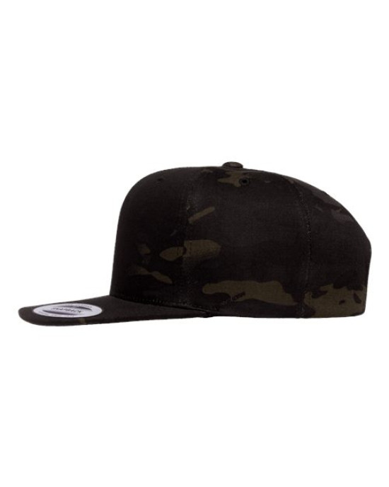 Premium Flat Bill Snapback Cap