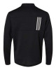 Men's 3-Stripe Double-Knit Quarter-Zip Pullover