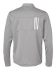 Men's 3-Stripe Double-Knit Quarter-Zip Pullover