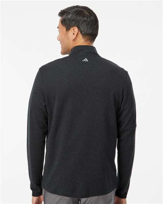 Men's 3-Stripe Quarter-Zip Sweater Pullover