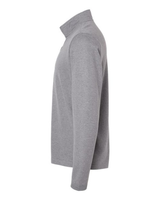 Men's 3-Stripe Quarter-Zip Sweater Pullover