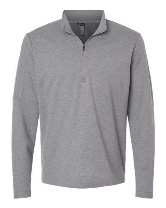 Men's 3-Stripe Quarter-Zip Sweater Pullover