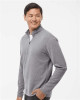 Men's 3-Stripe Quarter-Zip Sweater Pullover