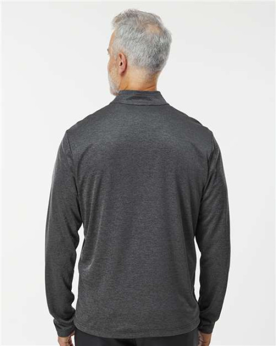 Men's Space Dyed Quarter-Zip Pullover