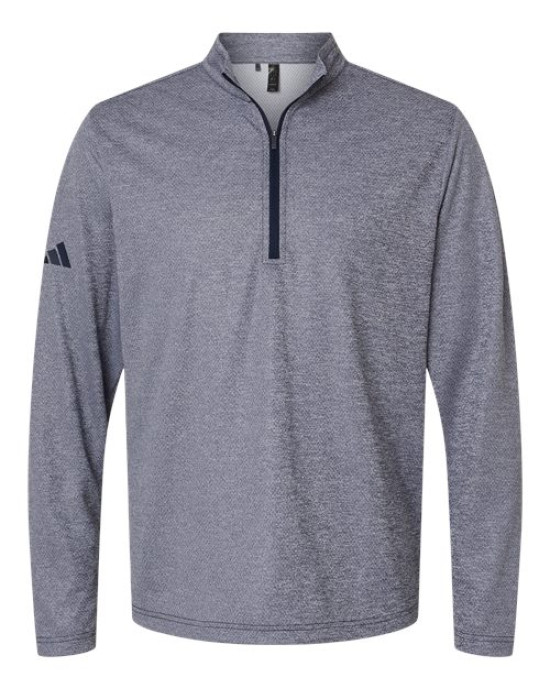 Men's Space Dyed Quarter-Zip Pullover