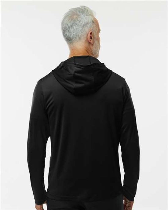 Men's Lightweight Quarter-Zip Hooded Pullover