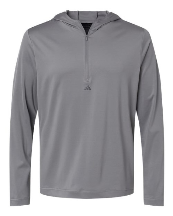 Men's Lightweight Quarter-Zip Hooded Pullover