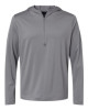 Men's Lightweight Quarter-Zip Hooded Pullover