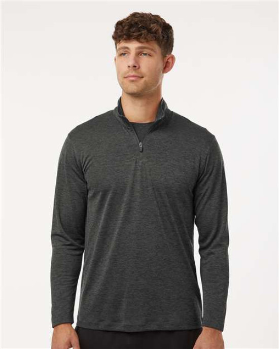 Men's Pro-Lock Performance Mélange Quarter-Zip Pullover