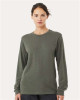 Heather CVC Long Sleeve Tee