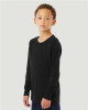 Youth Heather CVC Long Sleeve Tee