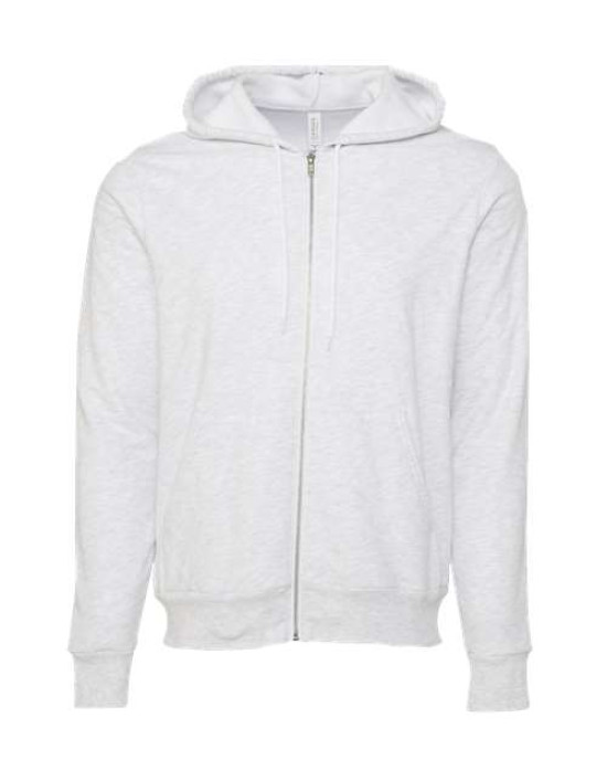 Unisex Sponge Fleece Full-Zip Hoodie Sweatshirt