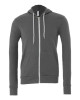Unisex Sponge Fleece Full-Zip Hoodie Sweatshirt