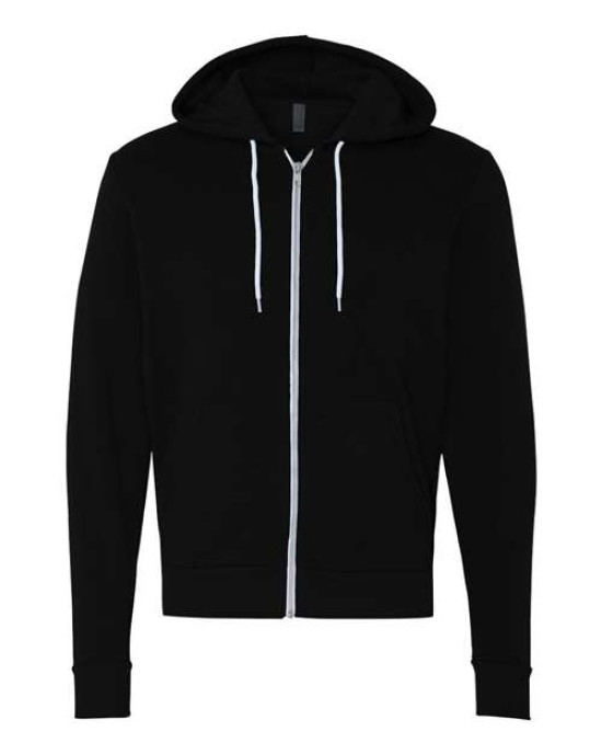 Unisex Sponge Fleece Full-Zip Hoodie Sweatshirt