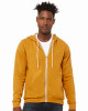 Unisex Sponge Fleece Full-Zip Hoodie Sweatshirt