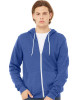 Unisex Sponge Fleece Full-Zip Hoodie Sweatshirt