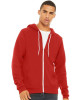Unisex Sponge Fleece Full-Zip Hoodie Sweatshirt