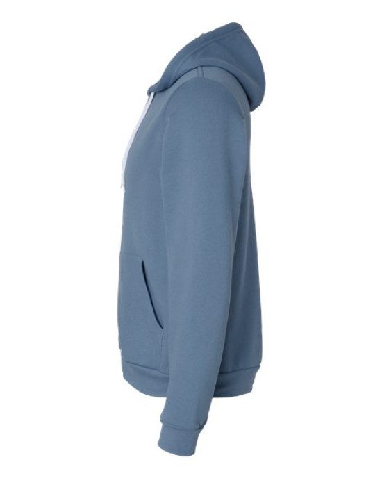 Unisex Sponge Fleece Full-Zip Hoodie Sweatshirt
