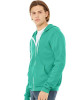 Unisex Sponge Fleece Full-Zip Hoodie Sweatshirt