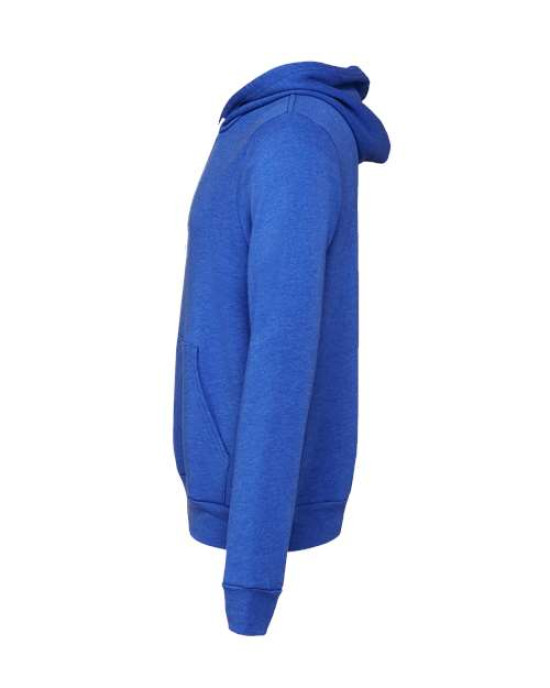 Unisex Sponge Fleece Full-Zip Hoodie Sweatshirt