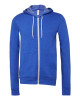 Unisex Sponge Fleece Full-Zip Hoodie Sweatshirt