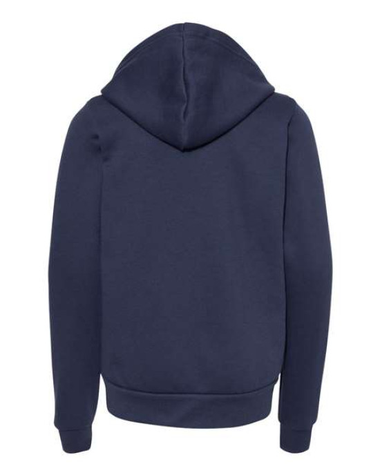 Youth Sponge Fleece Full-Zip Hoodie Sweatshirt