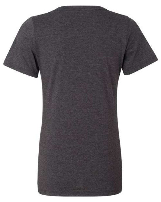 Women's Relaxed Heather CVC V-Neck Tee