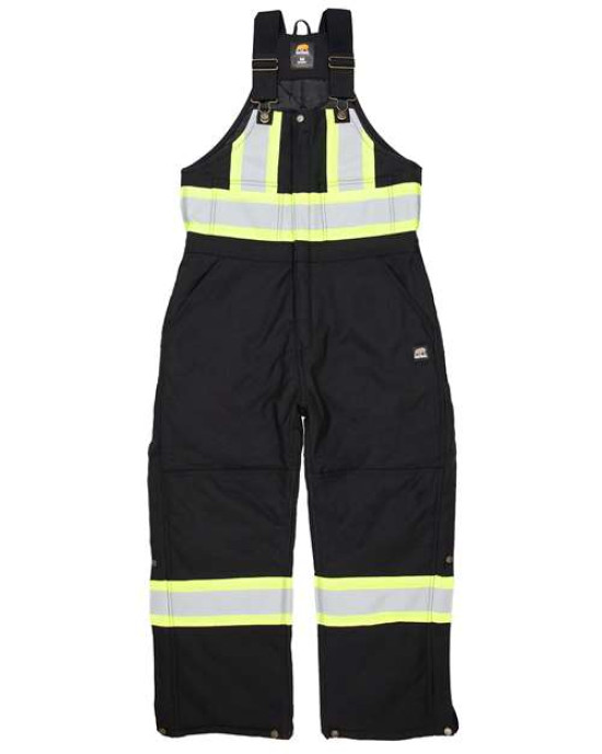 Safety Striped Arctic Insulated Bib Overall