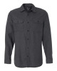 Men's Solid Flannel Shirt