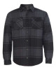 Men's Quilted Flannel Shirt Jacket