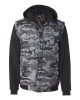 Men's Nylon Vest with Fleece Sleeves