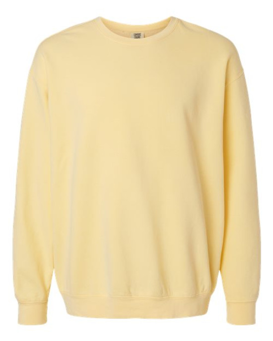 Unisex Garment-Dyed Lightweight Fleece Crewneck Sweatshirt