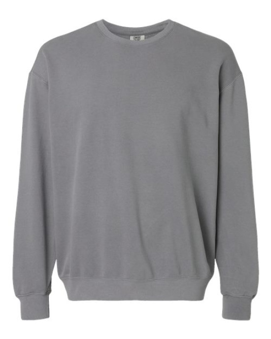 Unisex Garment-Dyed Lightweight Fleece Crewneck Sweatshirt