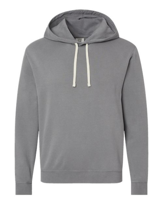 Unisex Garment-Dyed Lightweight Fleece Hooded Sweatshirt