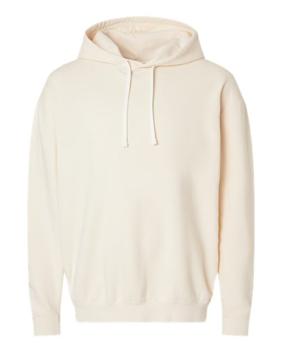 Unisex Garment-Dyed Lightweight Fleece Hooded Sweatshirt