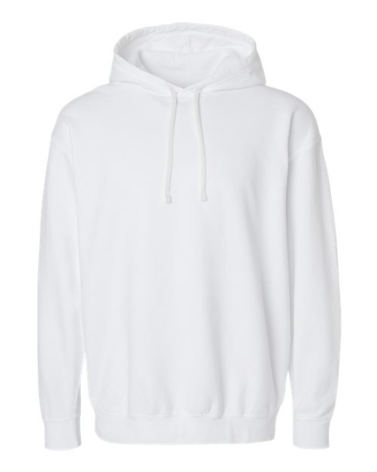 Unisex Garment-Dyed Lightweight Fleece Hooded Sweatshirt