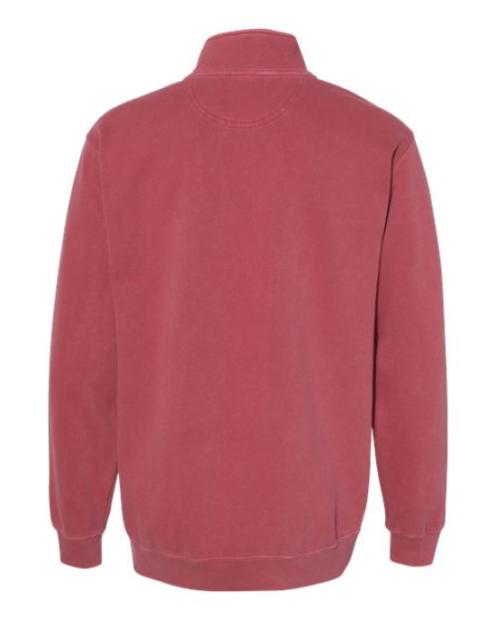 Unisex Garment-Dyed Quarter-Zip Sweatshirt