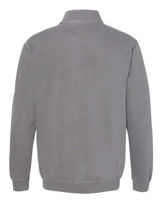 Unisex Garment-Dyed Quarter-Zip Sweatshirt
