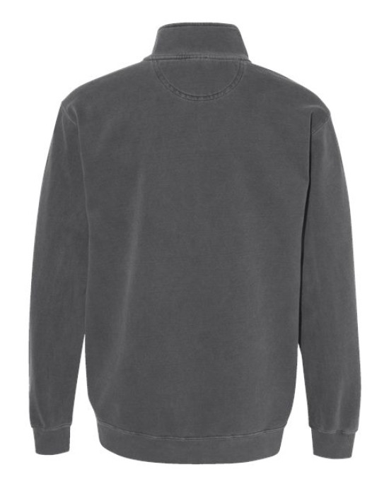 Unisex Garment-Dyed Quarter-Zip Sweatshirt