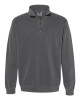 Unisex Garment-Dyed Quarter-Zip Sweatshirt