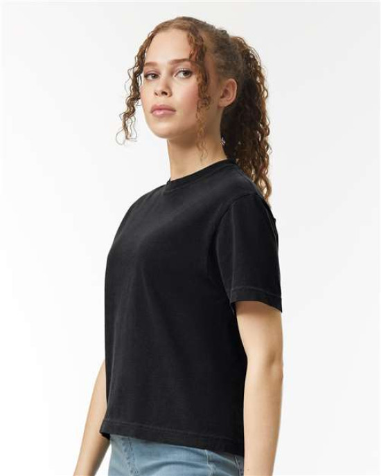 Women's Garment-Dyed Heavyweight Boxy T-Shirt