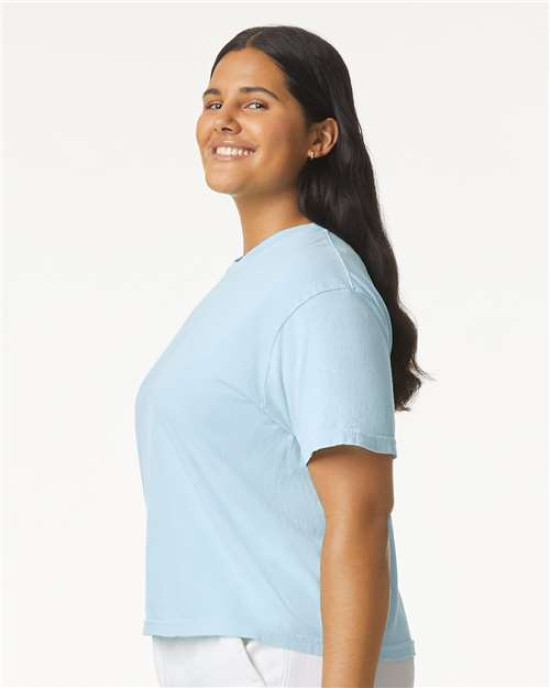 Women's Garment-Dyed Heavyweight Boxy T-Shirt