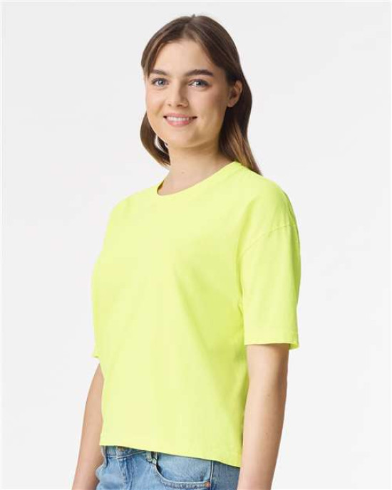 Women's Garment-Dyed Heavyweight Boxy T-Shirt