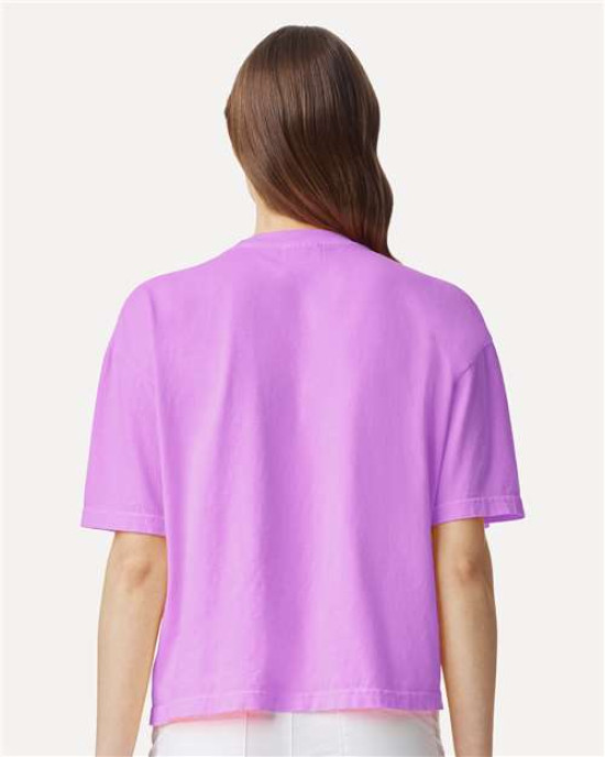 Women's Garment-Dyed Heavyweight Boxy T-Shirt