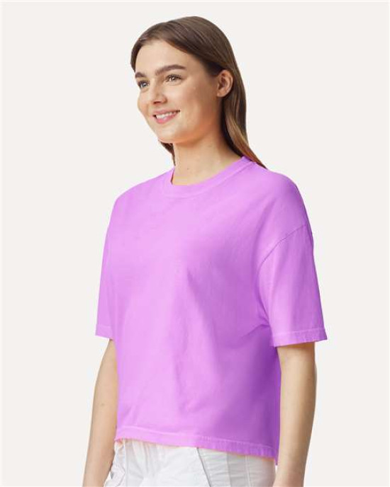 Women's Garment-Dyed Heavyweight Boxy T-Shirt
