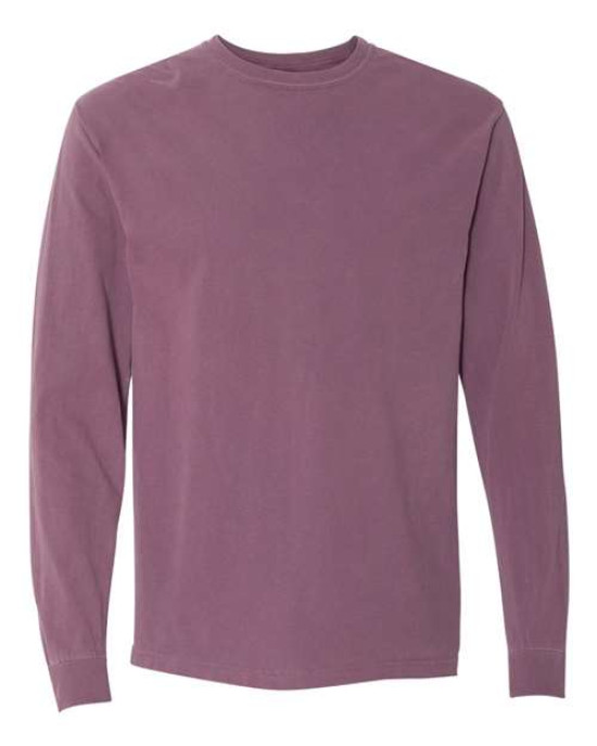 Unisex Garment-Dyed Heavyweight Long Sleeve T-Shirt