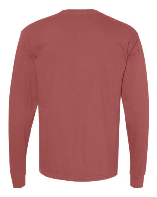 Unisex Garment-Dyed Heavyweight Long Sleeve T-Shirt