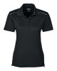 Women's Radiant Performance Piqué Polo with Reflective Piping